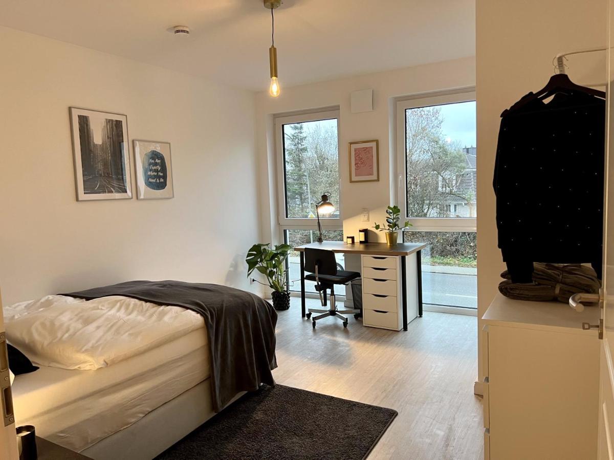 Gemuetliche Apartments Direkt An Der Grenze Von Hamburg Norderstedt Buitenkant foto