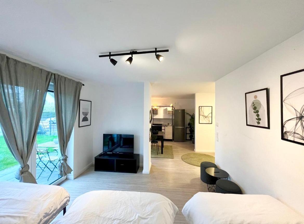 Gemuetliche Apartments Direkt An Der Grenze Von Hamburg Norderstedt Buitenkant foto